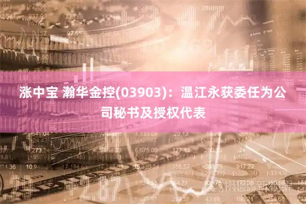 涨中宝 瀚华金控(03903)：温江永获委任为公司秘书及授权代表